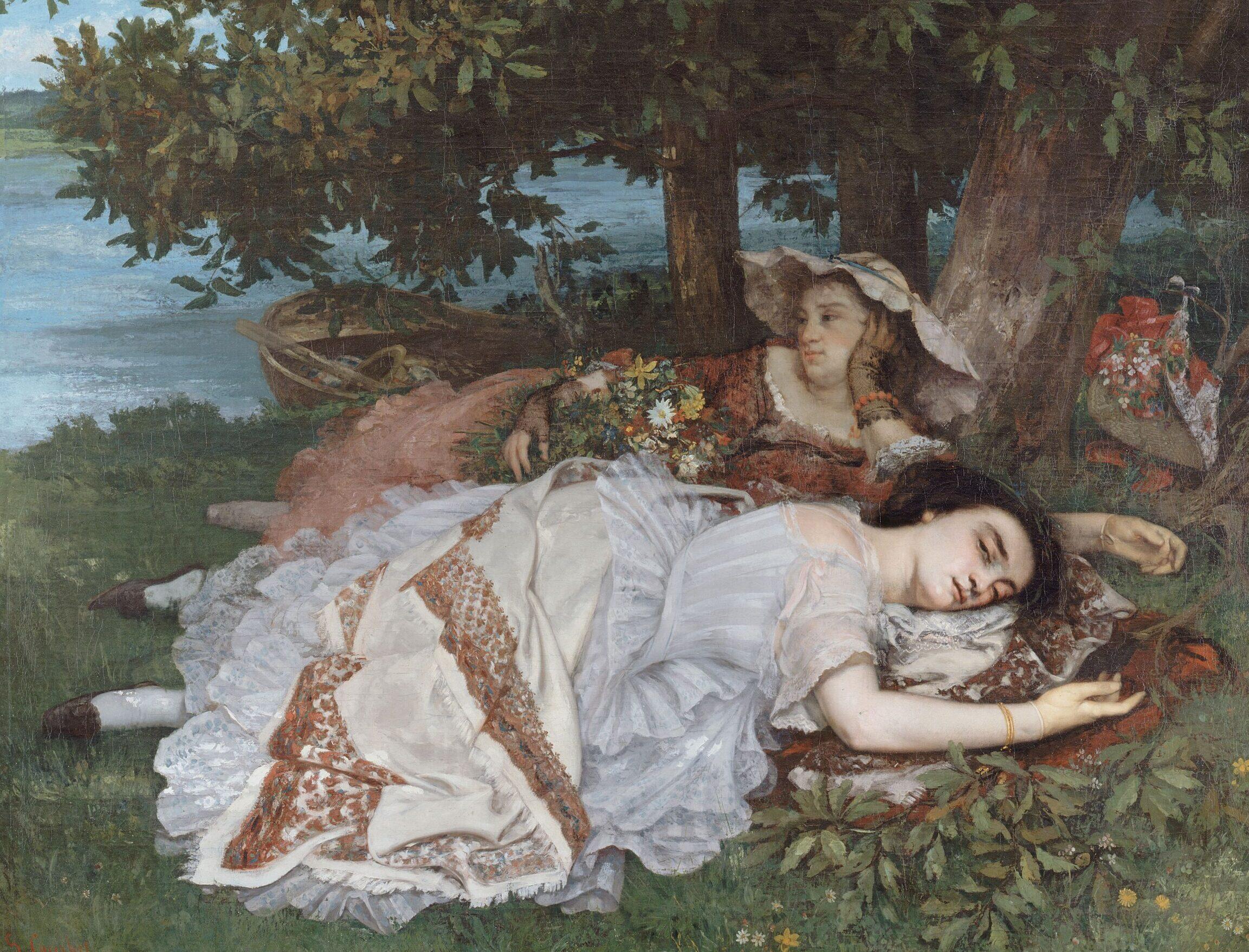 Les demoiselles des bords de Seine